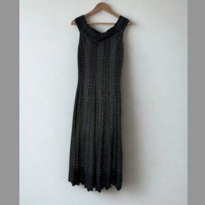 Alexander McQueen Black Knit Dress